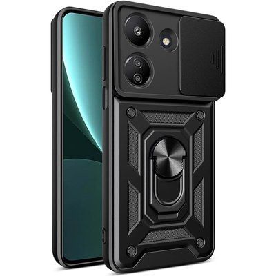 Протиударний чохол Camsh Serg Ring для Xiaomi Redmi 13C / Poco C65 Black