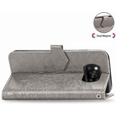 Чехол-книжка Art Case для Xiaomi Poco X3 NFC / Poco X3 Pro Серый 53656