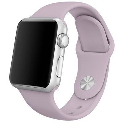 Ремешок Silicone для Apple Watch 42/44/45/49 mm Серый / Lavender 50599