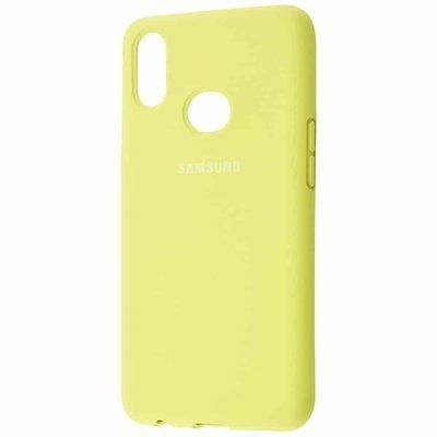 Чохол Silicone Cover для Samsung Galaxy A10s 2019 A107 Жовтий / Yellow 39147