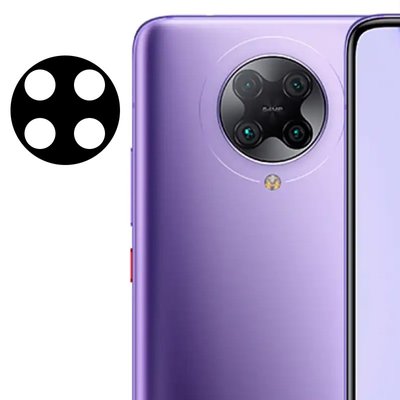 Захисне скло 0.18mm на камеру для Xiaomi Redmi K30 Pro / Poco F2 Pro Black 48162