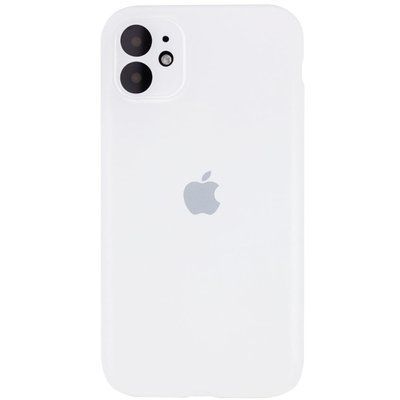 Чохол Silicone Case з захистом камери для Iphone 11 Білий / White 47433