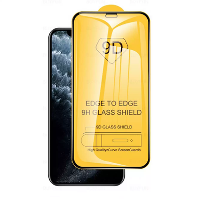 Захисне скло 9D Full для Iphone 12 / 12 Pro Black 80965