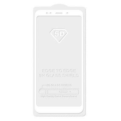 Захисне скло Full Glue для Xiaomi Mi 6x / Mi A2 White 35855