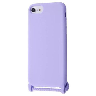 Чехол со шнурком WAVE Lanyard Case для Iphone 7 / 8 / SE 2020 Light purple 56281