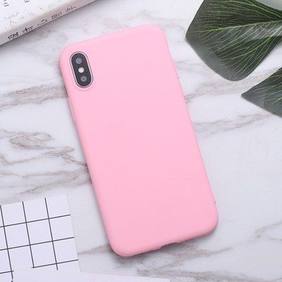 Чохол Matte для Iphone XS Max Рожевий 34970