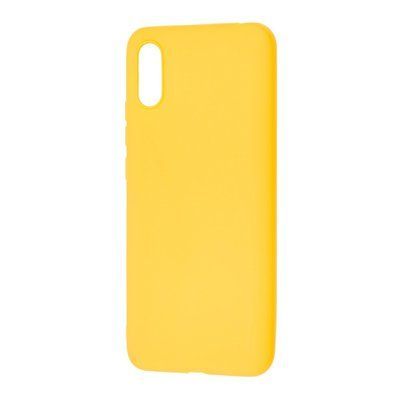 Чехол Matte для Xiaomi Redmi 9A Желтый 47952
