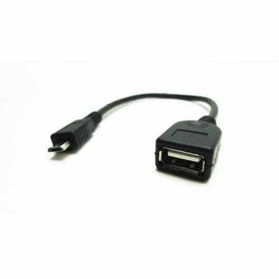 Кабель Stez OTG USB - miniUSB 15 см Black 37984