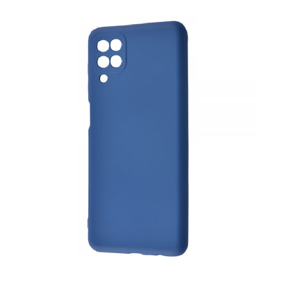 Чохол Silicone Lakshmi A Full Camera для Samsung Galaxy M33 5G Синій / Navy Blue 63512