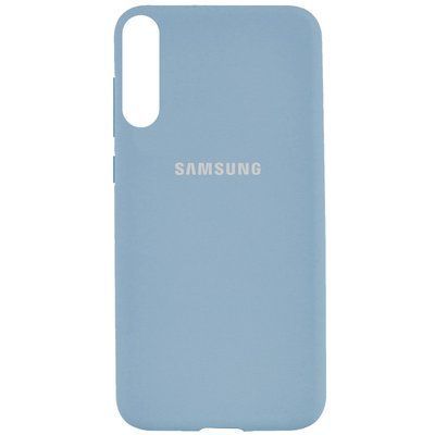 Чохол Silicone Cover для Samsung Galaxy A50/A30s Блакитний / Lilac Blue 54743