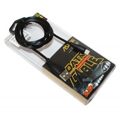 Кабель Aspor AC-02 USB - Lightning 2.1A 1м Black 38841