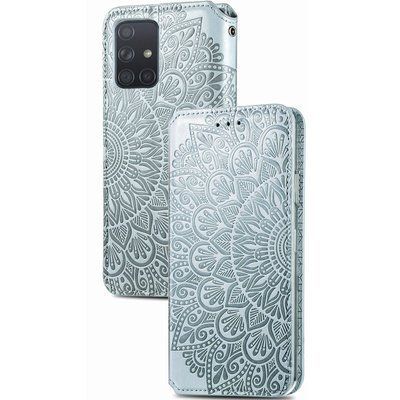Чехол-книжка ETMA Mandal для Samsung Galaxy A51 Серый 50100