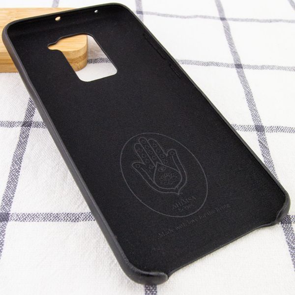 Захисний чохол Leather Case для Xiaomi Redmi Note 9 / Redmi 10X Чорний 48109