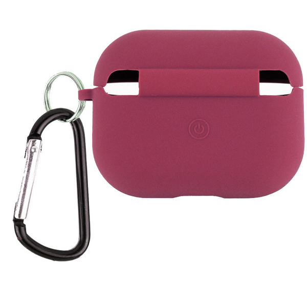 Чехол Silicone Case для Apple Airpods 3 Бордовый / Plum 66975