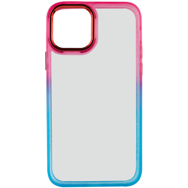 Чехол Fresh Sip Series для Iphone 11 Бирюзовый / Розовый 66674