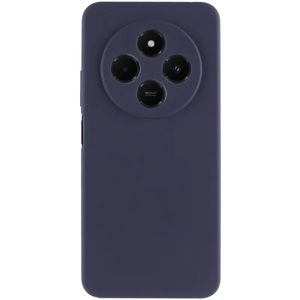 Чохол Silicone Lakshmi AA Full Camera для Xiaomi Redmi 14C / Poco C75 / Redmi А4 Midnight blue
