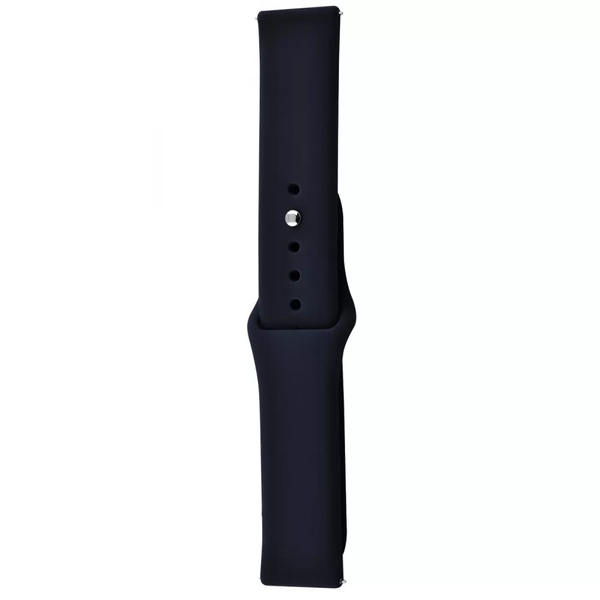 Ремінець Silicone Sport для Xiaomi Amazfit / Samsung 22 mm Black