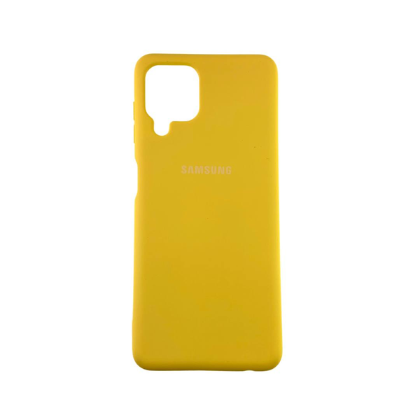 Чехол COLOR COVER SILK Full для Samsung Galaxy A22 / M32 / M22 Yellow 66875