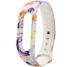 Ремешок Silicone для Xiaomi Mi Band 3/4 Flowers Violet 38736 2