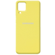 Чехол COLOR COVER SILK Full для Samsung Galaxy A22 / M32 / M22 Yellow 66875 1