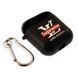 Чехол Matte Protective с карабином для Apple Airpods Supreme Black 32973 1