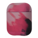 Чехол Watercolor case для Apple Airpods 1 / 2 Pink / Black 59069
