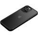 Чехол Metal Buttons для Iphone 12 / 12 Pro Черный 50701 1