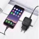 Мережевий зарядний пристрій Hoco C77A + кабель MicroUSB 2USB 2.4A Black 56231 3