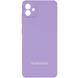 Чохол Silicone Full Camera AA для Samsung Galaxy A04 Бузковий / Dasheen 66775 1