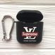 Чехол Matte Protective с карабином для Apple Airpods Supreme Black 32973 3
