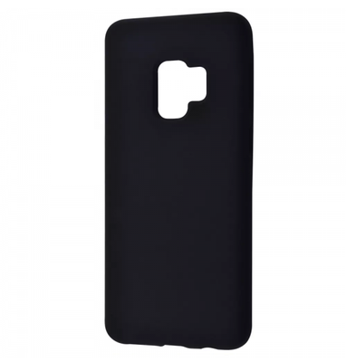 Чехол Silicone Lakshmi A Full Camera для Samsung Galaxy S9 Черный / Black 63146