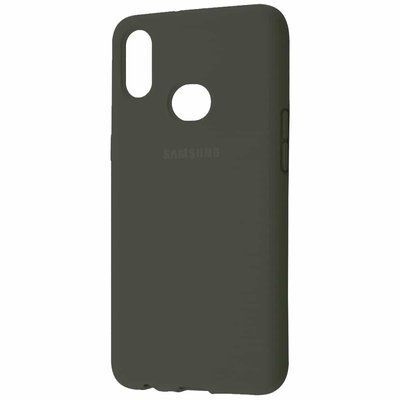 Чохол Silicone Cover для Samsung Galaxy A10s 2019 A107 Оливковий / Light Olive 39148