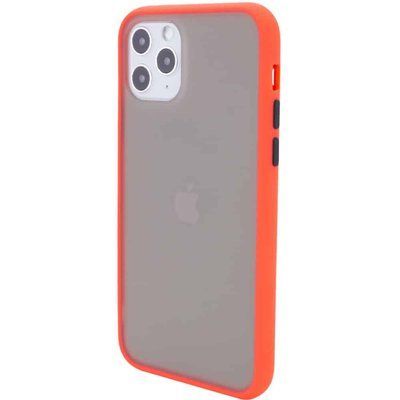 Чохол Soft-touch with Color Buttons для Iphone 11 Pro Max Червоний 39529