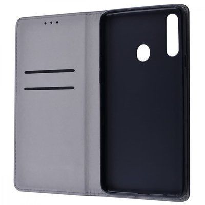 Чохол-книжка Black TPU Magnet для Samsung Galaxy A20s 2019 A207 Brown 37611