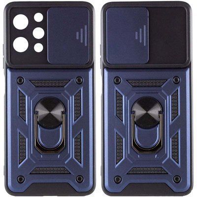 Протиударний чохол Camsh Serg Ring для Xiaomi Redmi 12 Синій 81384