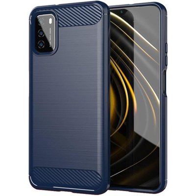 Чехол Slim для Xiaomi Poco M3 Синий 52491