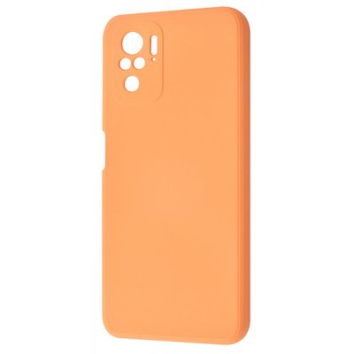 Чехол WAVE Colorful с микрофиброй для Xiaomi Redmi Note 10 / Note 10s / Poco M5s Peach 54492