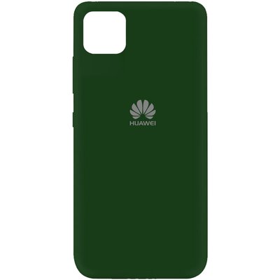 Чехол Silicone Cover A для Huawei Y5P Зеленый / Dark green 42953