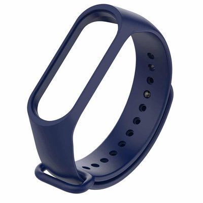 Ремешок Silicone для Xiaomi Mi Band 3/4 Midnight Blue 37785
