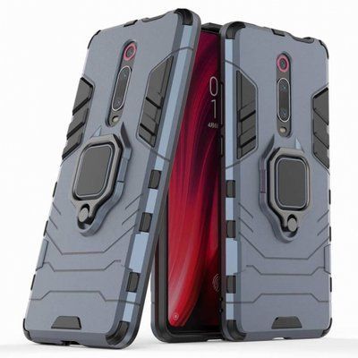 Противоударный чехол Transforme Ring для Xiaomi Redmi K20 / K20 Pro / Mi9T / Mi9T Pro Серый 34501