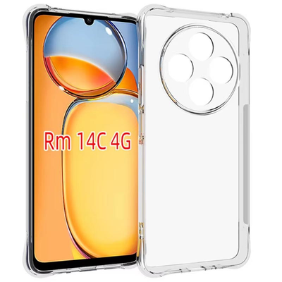 Чохол ETMA Armored із захистом камери для Xiaomi Redmi 14C / Poco C75 / Redmi А4 Прозорий