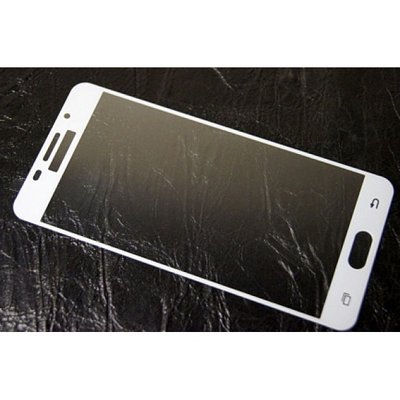 Защитное стекло Full Cover для Samsung Galaxy A7 2016 A710 White 9021