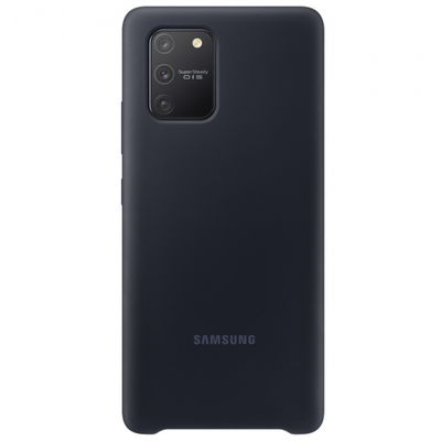 Чехол Silicone Cover для Samsung Galaxy S10 lite G770F Черный / Black 68178