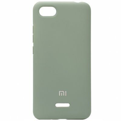 Чехол Silicone Cover для Xiaomi Redmi 6A Мятный 35081
