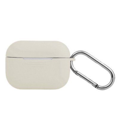 Чохол Silicone Slim з карабіном для Apple Airpods Pro 2 Stone 82274