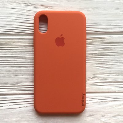 Чехол Silicone Case для Iphone XS Max Light Orange 31516