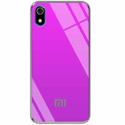 Чохол TPU+Glass Gradient Rainbow для Xiaomi Redmi 7A Фіолетовий 36629