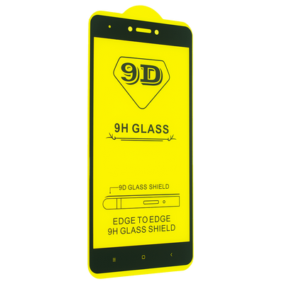 Захисне скло 9D Full для Xiaomi Redmi Note 4x / Note 4 Snapdragon Black 50352