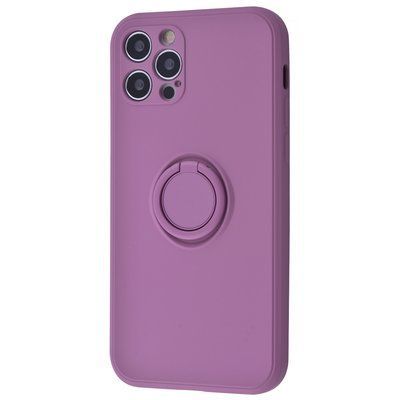 Чохол WAVE Light Color Magnet Ring для Iphone 12 Pro Purple 54334