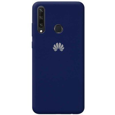 Чохол Silicone Cover для Huawei Y6P Темно-синій / Midnight blue 50548